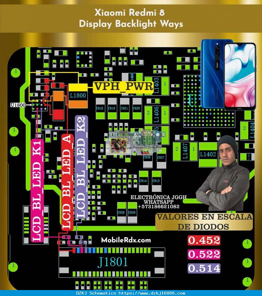 Xiaomi Redmi 8 Backlight Ways Rep…