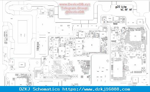HUAWEI P20 Lite Nova 3E Schematic And Pcb Layout (*.pdf)