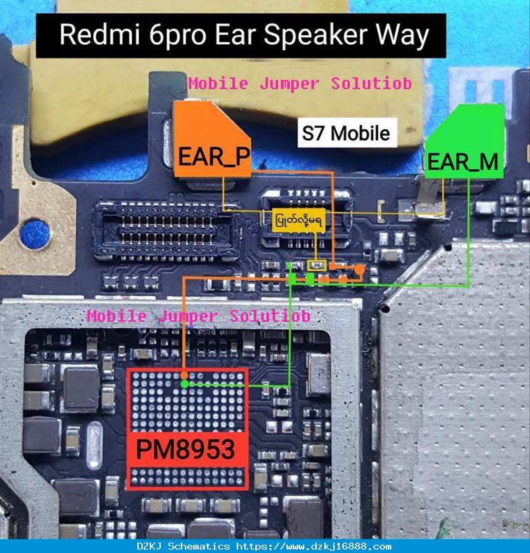 Redmi 6 Pro Ear Speaker Ways Earpie…