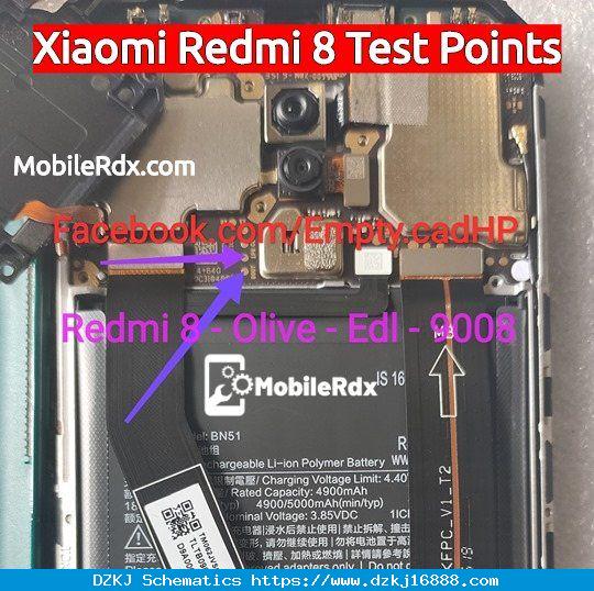 Xiaomi Redmi 8 Edl Point Test Point Pinou…