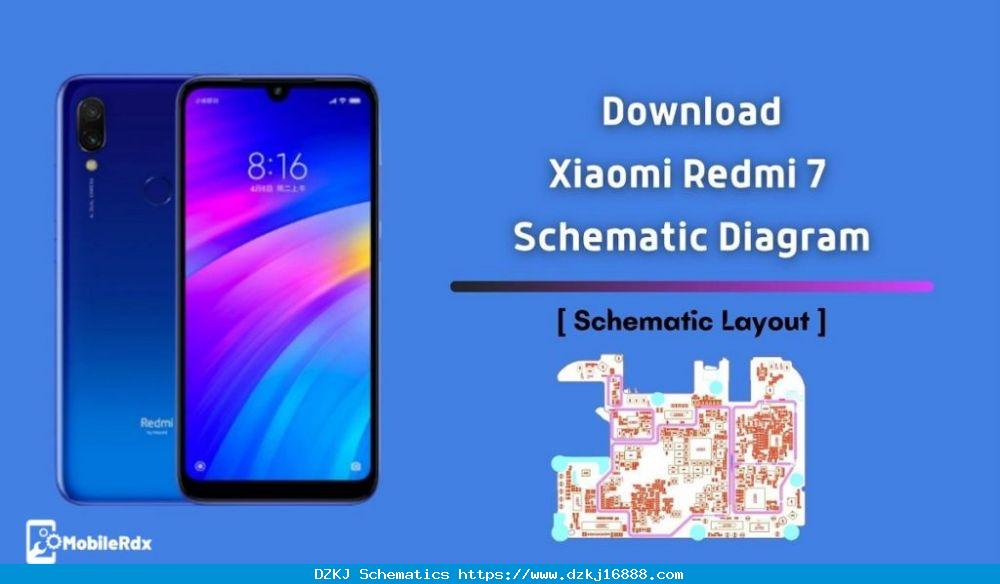 Download Xiaomi Redmi 7 Schematic Diagram And Service Manual