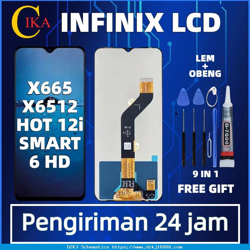 Jual LCD Infinix Smart 6/HOT 12i/20i/X665 Origi…