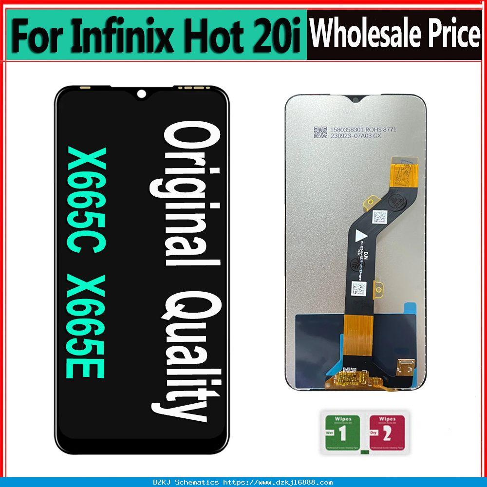 Original-For-infinix-Hot-20i-X665C-X665E-LCD-Screen-T…