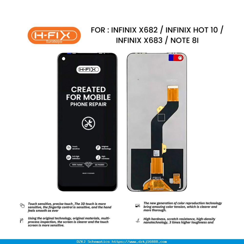 Jual H-Fix Lcd Touchscreen Infinix Hot 10 / X682 / X6…