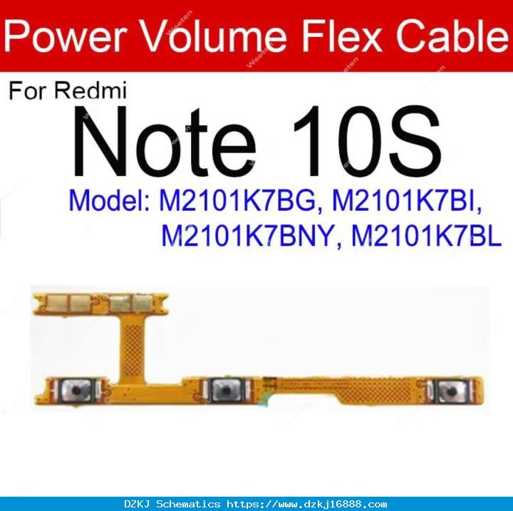Power Volume Button For Xiaomi Redmi Note 10S …