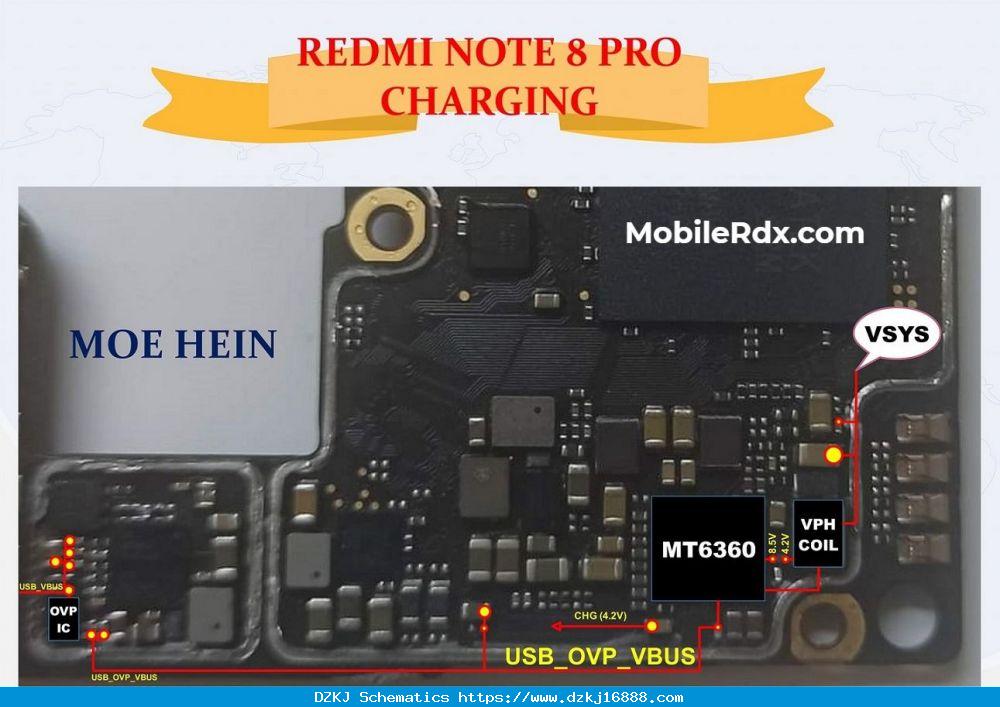 Redmi Note 10 Pro схема платы