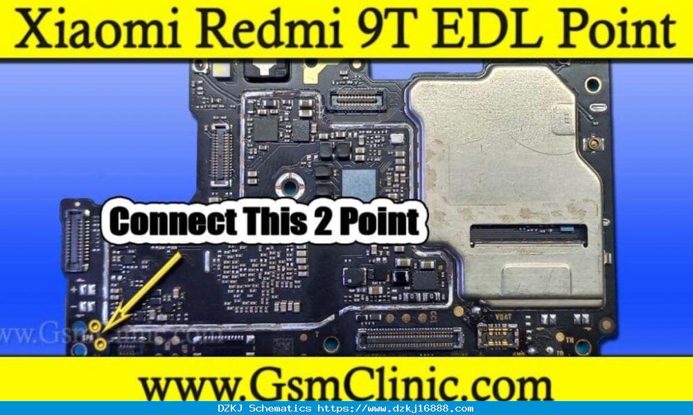 Redmi 9T EDL Point