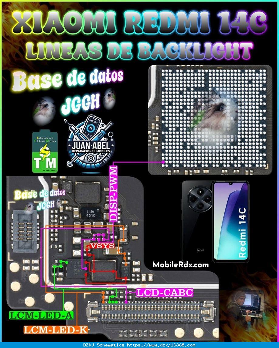 Xiaomi Redmi 14C Backlight Ways