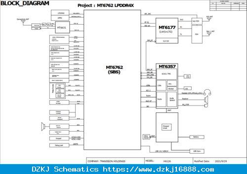 Infinix Smart 6 HD X6512 H6126_V1.0 Schematic And BoardView.PDF ...