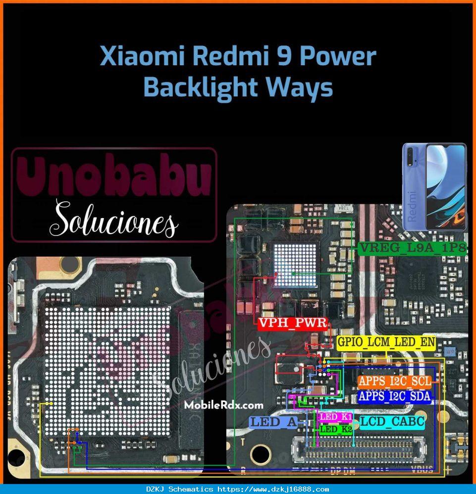 Xiaomi Redmi 9 Power Backlight Ways
