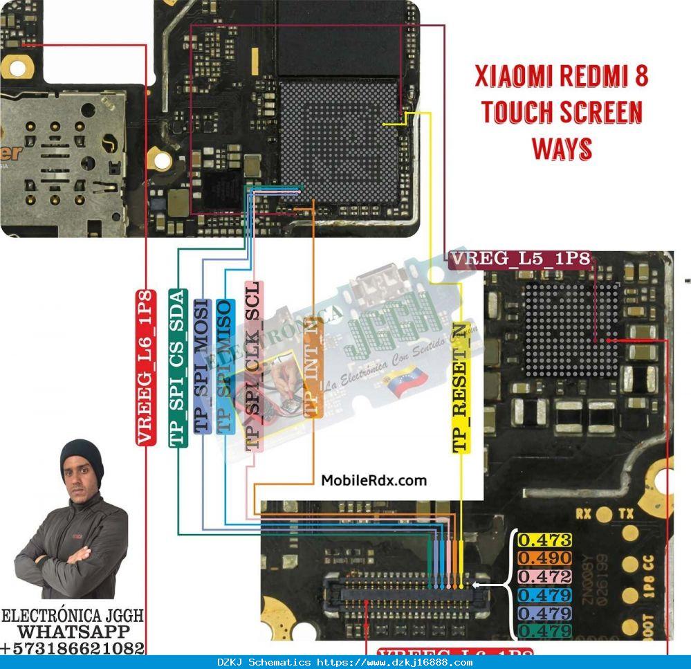 Xiaomi Redmi 8 Touch Screen Problem Solutio…