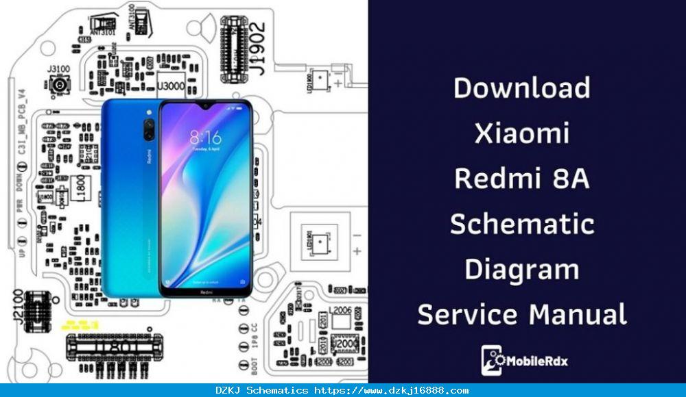 Download Xiaomi Redmi 8A Schematic Diagram