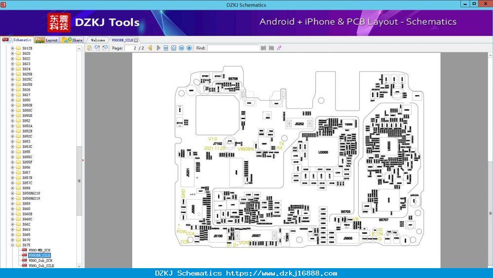 V880BN_SILK - X675 - INFINIX Schematic