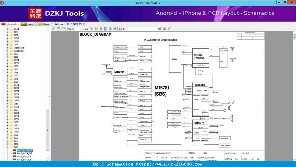 H812_MAIN_SCH - X698 - INFINIX Schematic