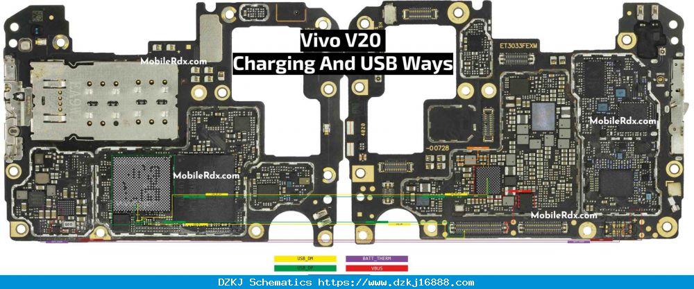 Repair Vivo V20 Not Charging Problem