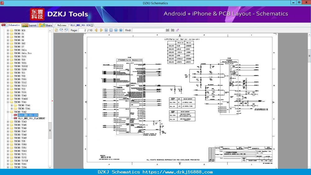 UL11_MMI_V01.SCH - TECNO T342 - TECNO Schematic
