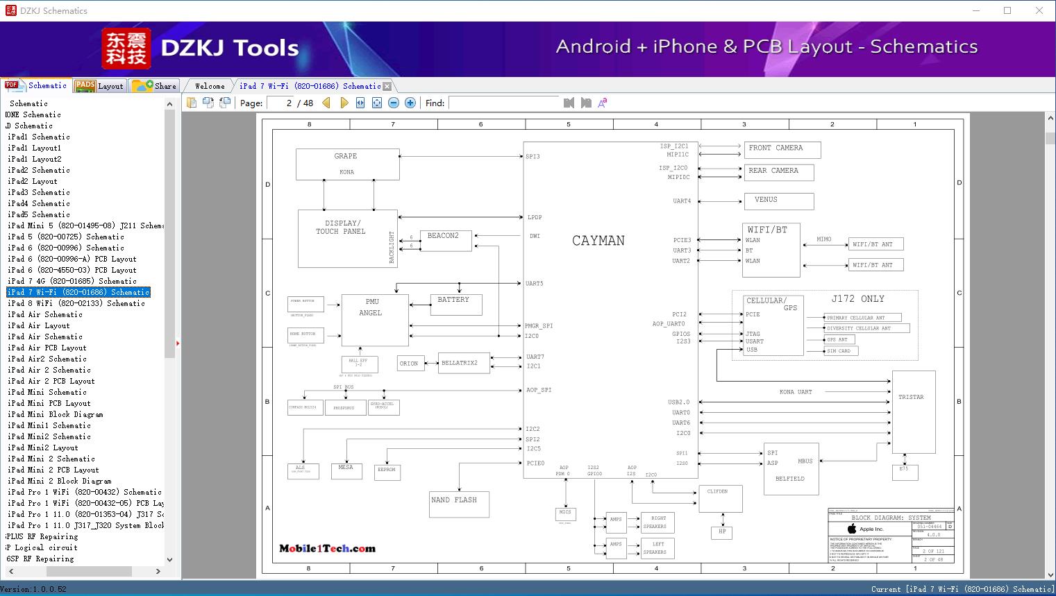 iPad 7 Wi-Fi (820-01686) Schematic - IPAD Schematic - IPHONE Schematic ...